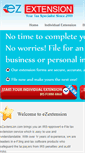 Mobile Screenshot of ezextension.com